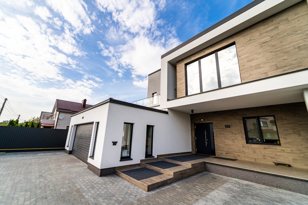 Каменный дом. Готовый проект. Фасад дома.